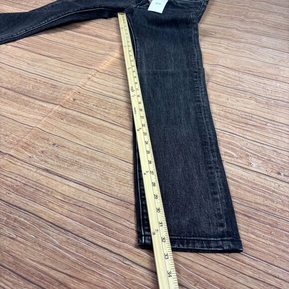 Dope Black Washed Denim Straight Leg Jeans Mens Size 28X32 Cotton Casual Fit - Picture 7 of 13